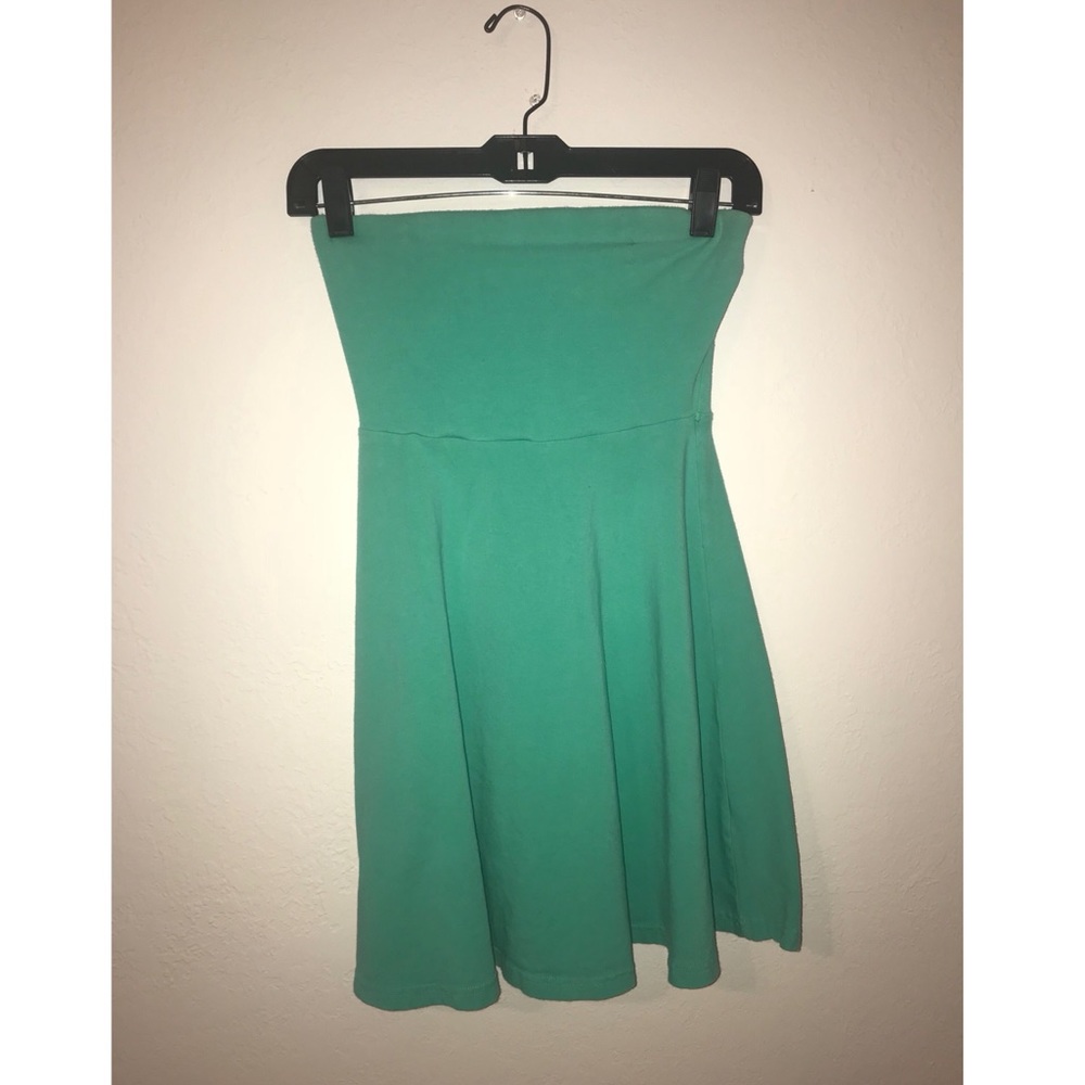 Barely worn seafoam cotton Dress by Express.